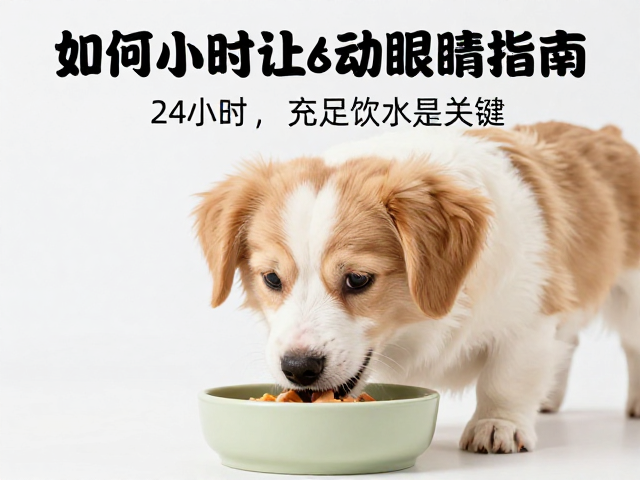 幼犬喂食指南,如何让眼睛明亮,24小时充足饮水是关键