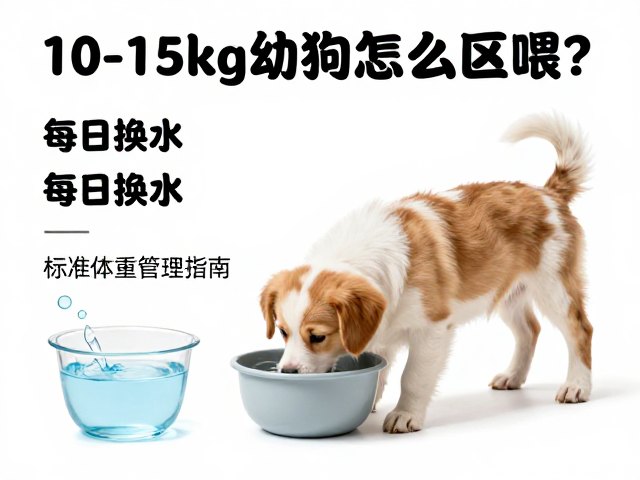 10-15kg幼犬怎么喂?每日换水,标准体重管理指南