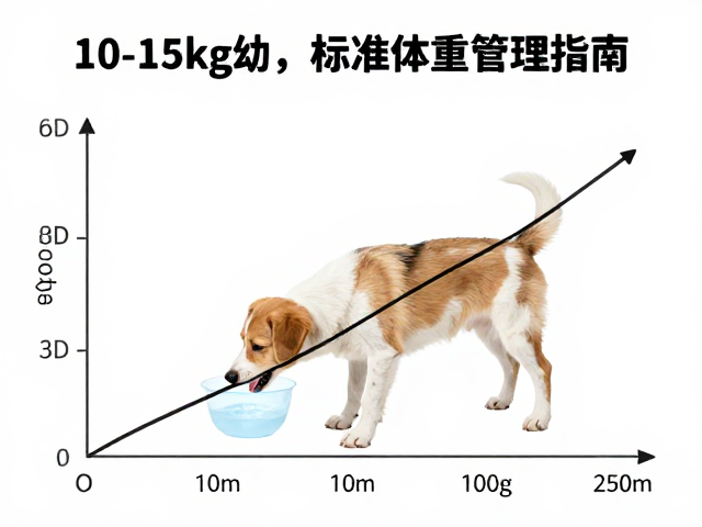 10-15kg幼犬怎么喂？每日换水，标准体重管理指南