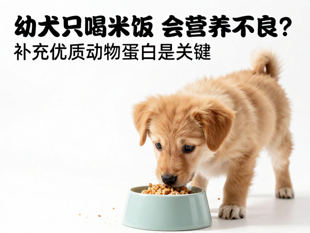 幼犬只喂米饭会营养不良？补充优质动物蛋白是关键