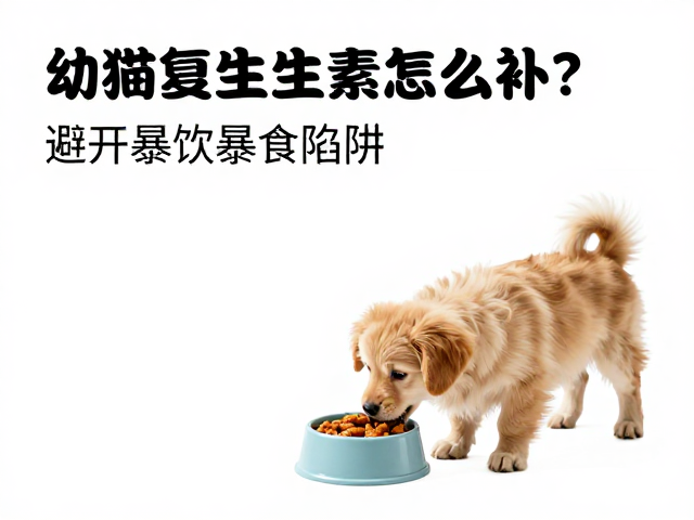 幼犬喂食指南,复合维生素怎么补?避开暴饮暴食陷阱