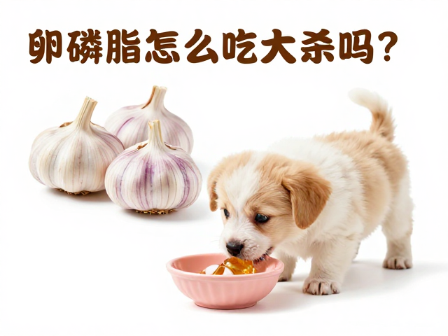 幼犬喂食能吃大蒜吗?卵磷脂怎么吃才安全有效?