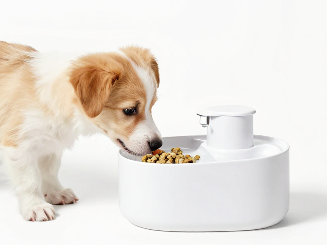 幼犬喂食用流动饮水机,优质动物蛋白助力健康成长