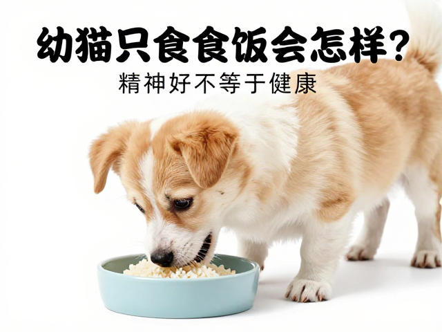 幼犬只喂米饭会怎样?精神好不等于健康,科学喂食指南