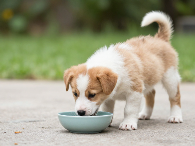 夏季幼犬喂食注意,增加水量助骨骼发育