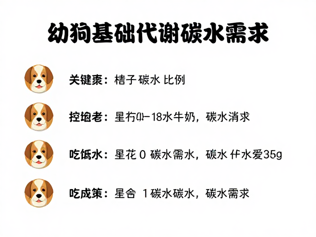 幼犬喂食指南,控制碳水比例,配合运动量吃出健康体魄