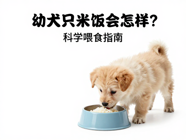 幼犬只喂米饭会怎样?精神好不等于健康,科学喂食指南