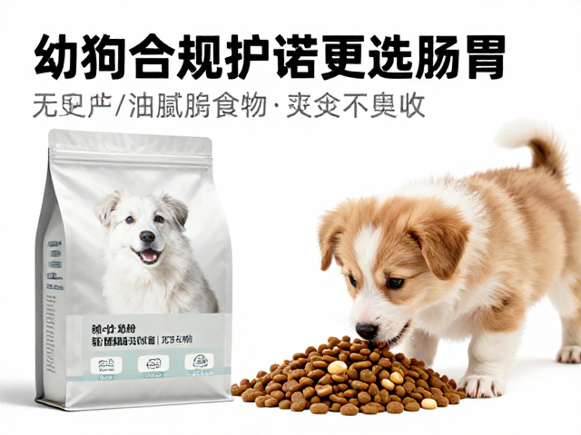 幼犬喂食指南,选无谷狗粮,避开油腻食物护肠胃