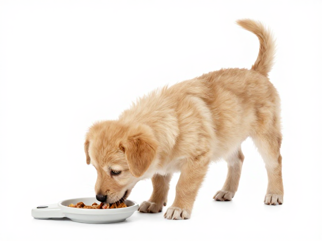幼犬喂食注意,过度零食致肥胖,肋骨可摸不可见才健康