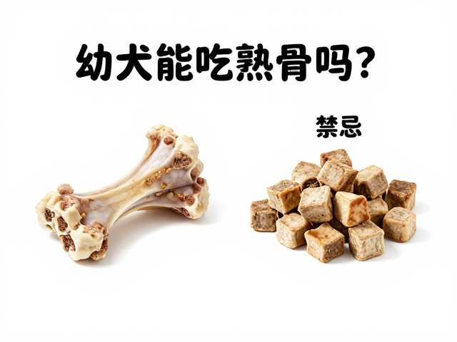 幼犬能吃熟骨头吗？冻干主食喂食指南与禁忌
