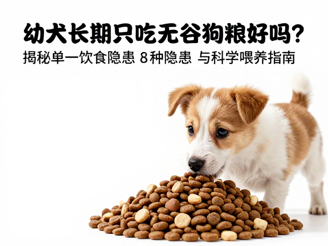 幼犬长期只吃无谷狗粮好吗?揭秘单一饮食隐患与科学喂养指南