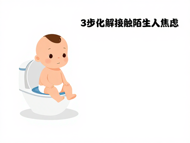 宝宝如厕训练期离开不告别?3步化解接触陌生人焦虑