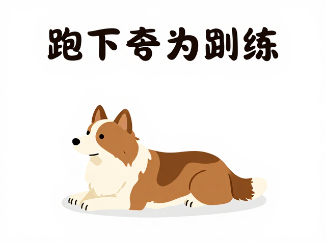 狗狗如厕训练与适应噪音,趴下指令训练法