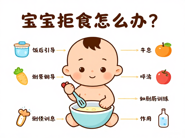 宝宝拒食怎么办?饭后引导,如厕训练,打造规律作息好习惯