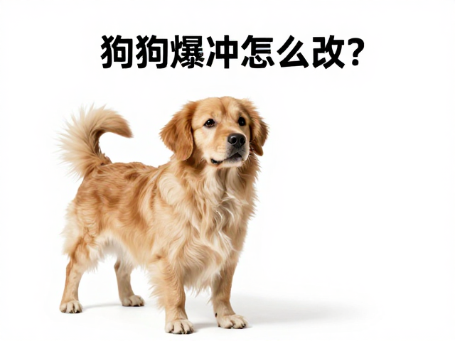 狗狗爆冲怎么改?四脚着地奖励法,如厕训练,告别坏习惯
