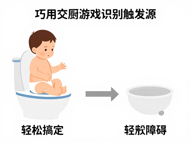 宝宝如厕训练总失败?巧用交换游戏识别触发源,轻松搞定