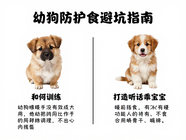 幼犬防护食与适应噪音，如厕训练避坑指南，打造听话乖宝宝