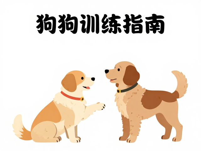 狗狗训练指南,如厕、握手与拒食训练,新手必看