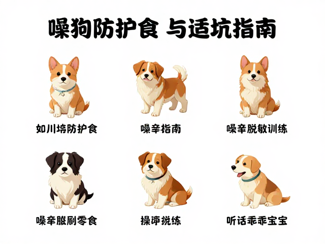 幼犬防护食与适应噪音,如厕训练避坑指南,打造听话乖宝宝