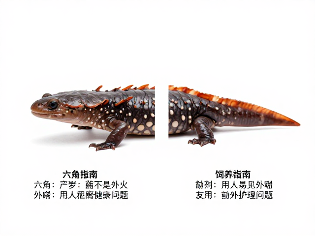 六角恐龙火蝾螈区别,幼体明显外鳃特征与饲养指南