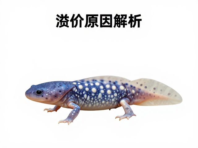 六角恐龙蓝点钝口螈白化品种溢价原因解析