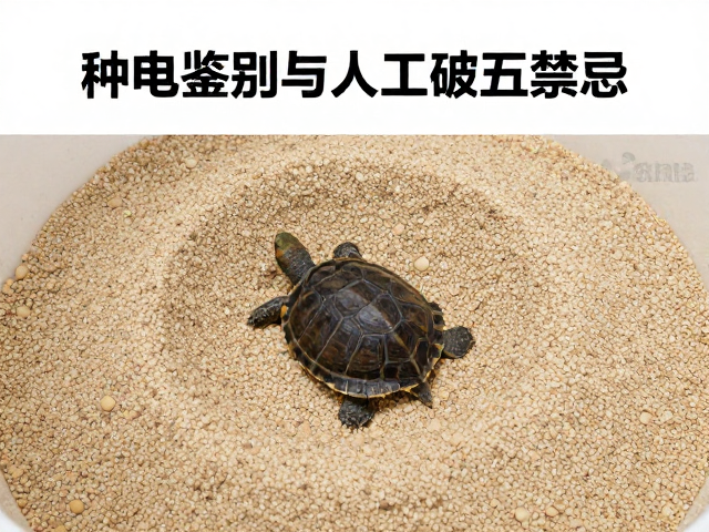 种龟鉴别与人工破壳禁忌,河沙珍珠岩混合孵化全指南