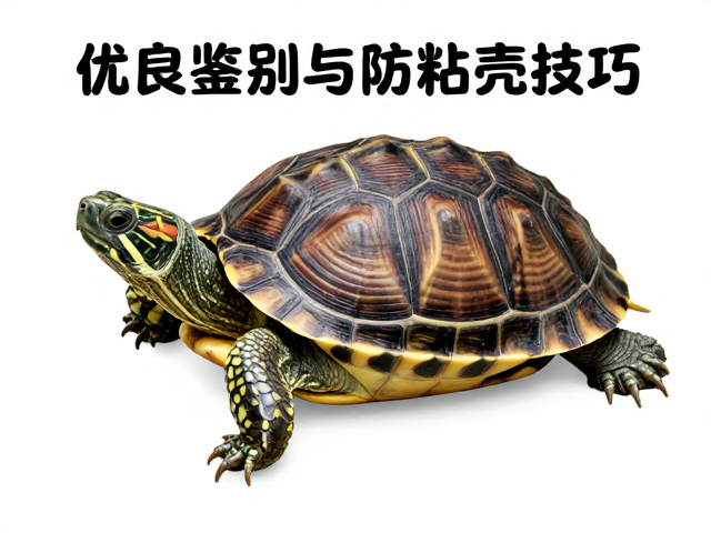 种龟鉴别与防粘壳技巧,锁定优良遗传基因