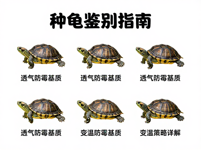 种龟鉴别指南,透气防霉基质与变温孵化策略详解
