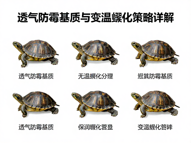 种龟鉴别指南,透气防霉基质与变温孵化策略详解