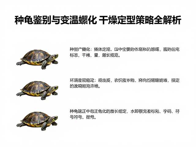 种龟鉴别与变温孵化、干燥定型策略全解析