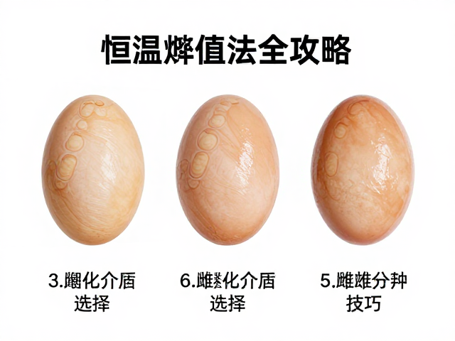 恒温孵化法全攻略，孵化介质选择与雌雄分辨技巧