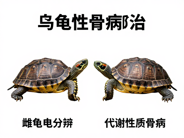 乌龟雌雄分辨与代谢性骨病防治，湿度管理全攻略