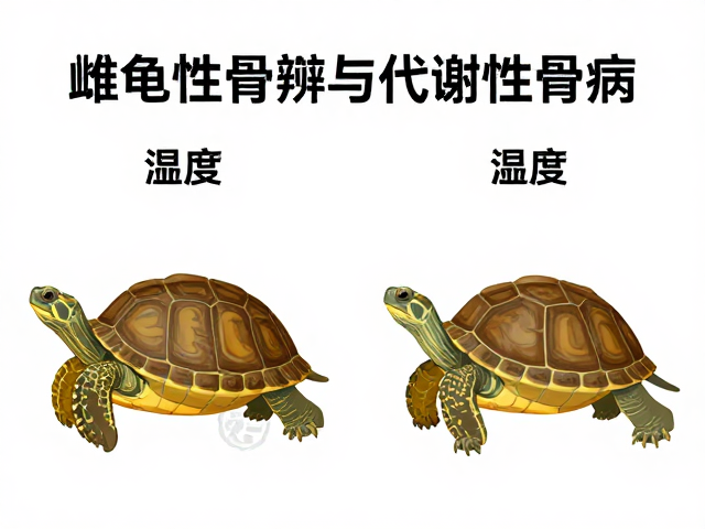 乌龟雌雄分辨与代谢性骨病防治,湿度管理全攻略