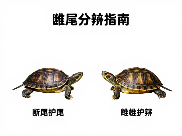 龟苗断尾护理与雌雄分辨指南,温度梯度调控技巧