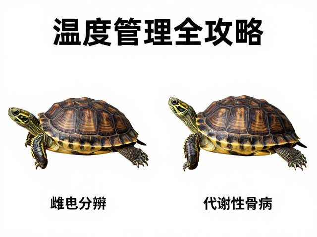 乌龟雌雄分辨与代谢性骨病防治,湿度管理全攻略
