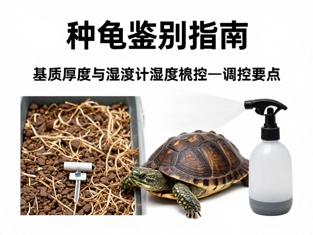 种龟鉴别指南,基质厚度与湿度计喷雾器调控要点