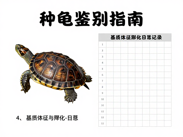 种龟鉴别指南，基质厚度与孵化日志记录，提升孵化率的关键