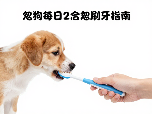 幼犬喂食忽视牙齿清洁,成犬每日2次刷牙指南