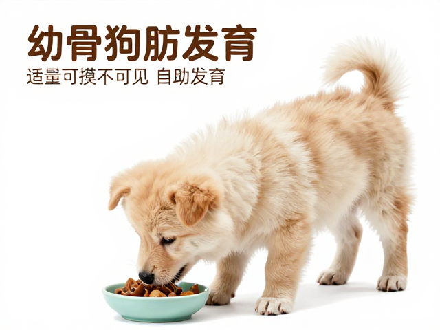 幼犬喂食指南,肋骨可摸不可见,适量脂肪助发育