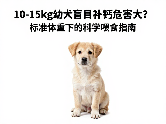 10-15kg幼犬盲目补钙危害大?标准体重下的科学喂食指南
