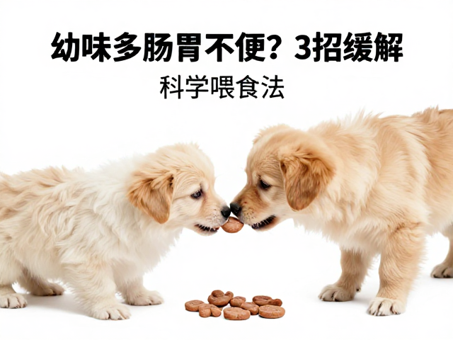 幼犬零食喂多肠胃不适?3招缓解,科学喂食法