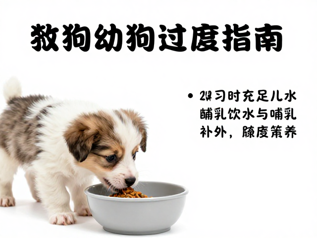 幼犬喂食指南,24小时充足饮水与哺乳期额外补充策略