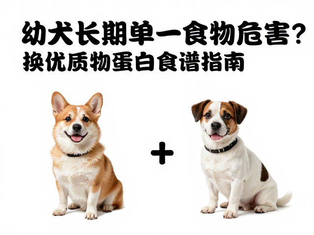 幼犬长期单一食物危害?换优质动物蛋白食谱指南
