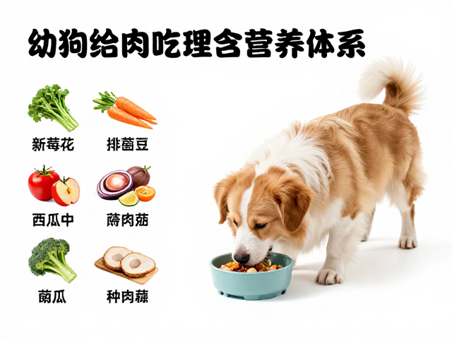 幼犬喂食指南,新鲜食材优先,结合定期称重监测助成长