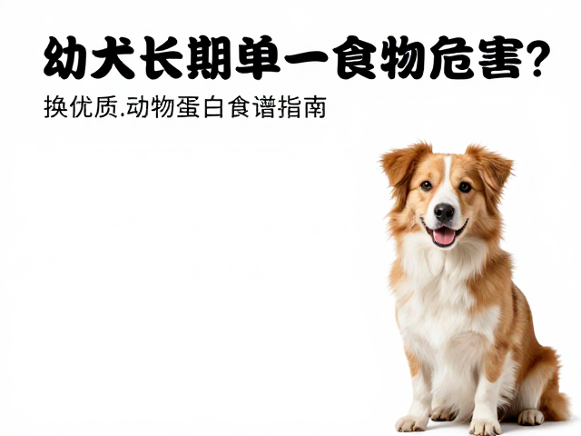 幼犬长期单一食物危害?换优质动物蛋白食谱指南