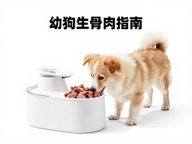 幼犬喂食指南,流动饮水机搭配生骨肉喂养的科学方案
