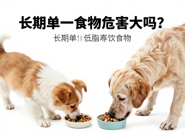 幼犬喂食与老年犬低脂饮食,长期单一食物危害大吗?