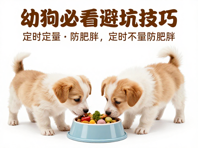 幼犬喂食指南,定时定量防肥胖,新手必看避坑技巧