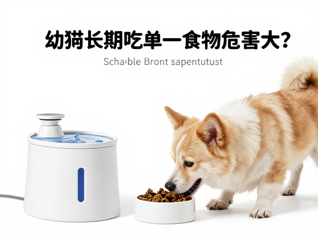 幼犬长期吃单一食物危害大？搭配流动饮水机助健康喂养
