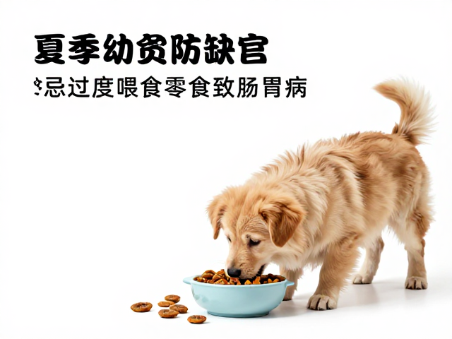 夏季幼犬喂食注意,增加水量防缺水,忌过度喂食零食致肠胃病
